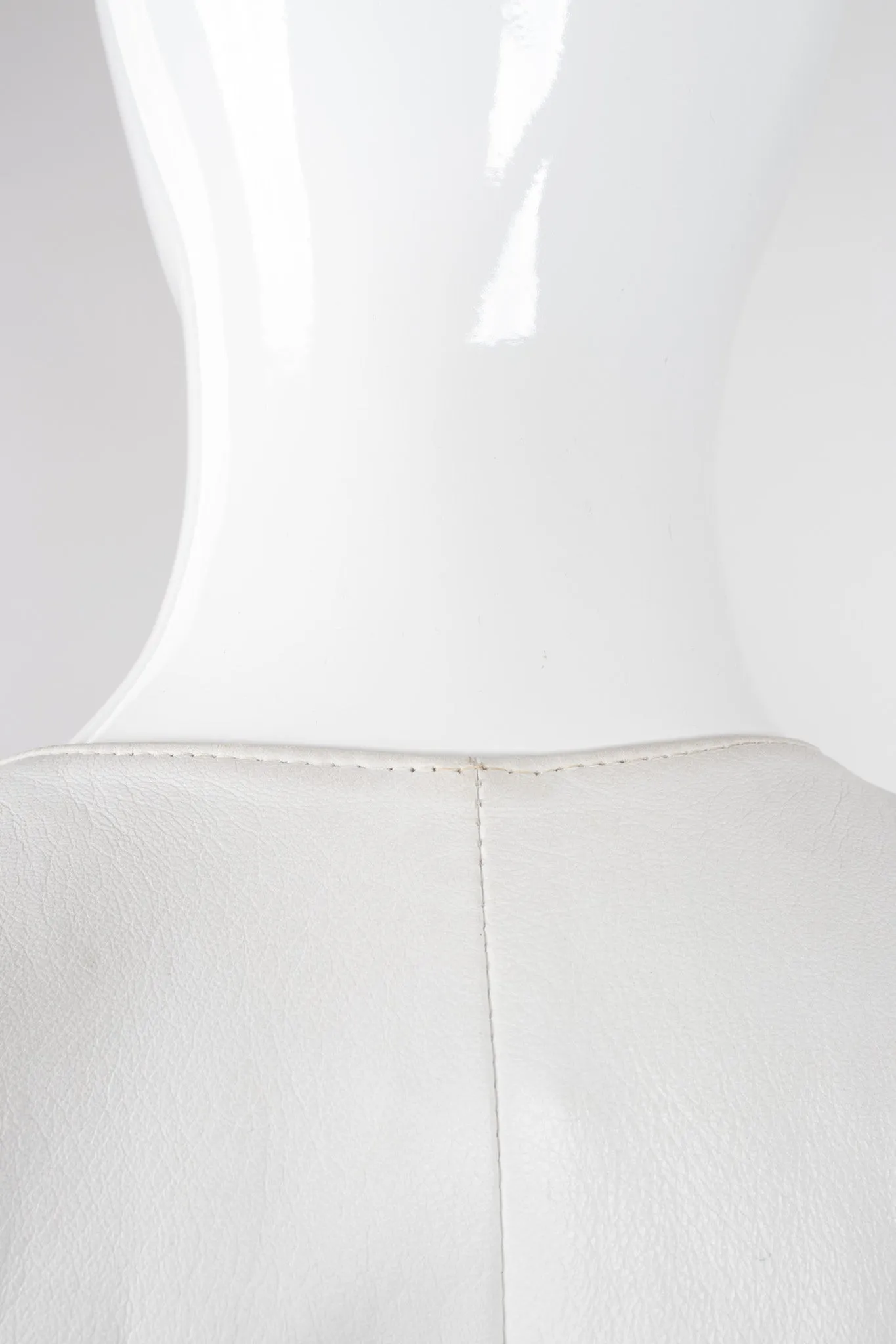 Leather Wrap Wing Jacket