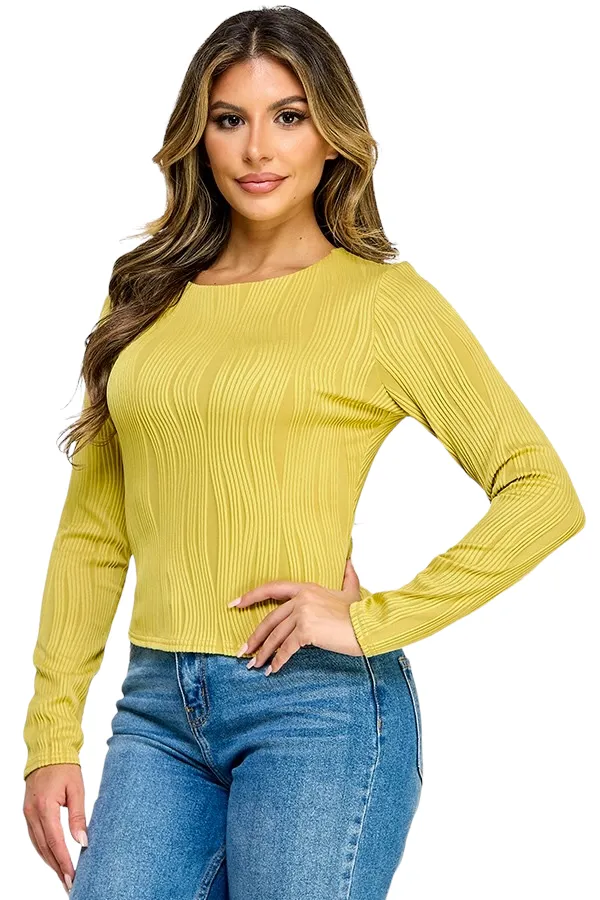 Light Of My Life Top-Lime