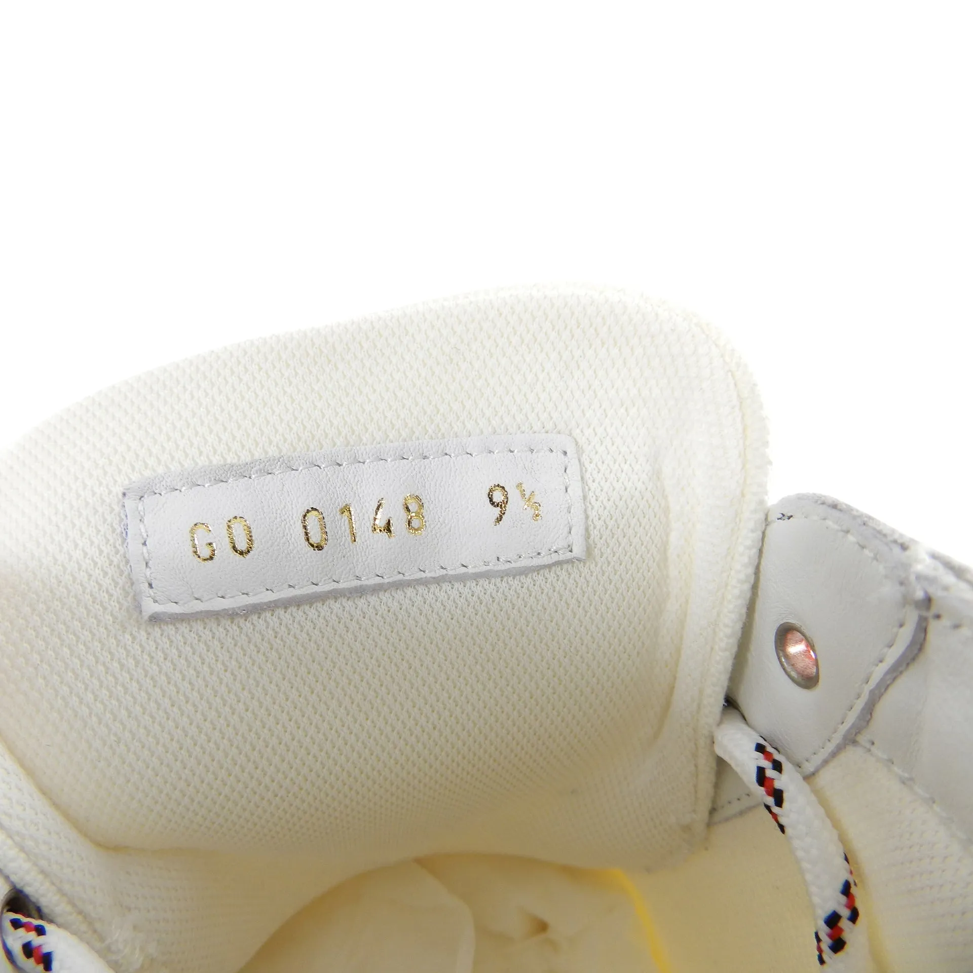 Louis Vuitton White Tattoo High Top Sneaker Boot - 11