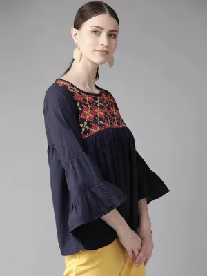 LT Fuse LTFUB22 Stitched Embroidered Top
