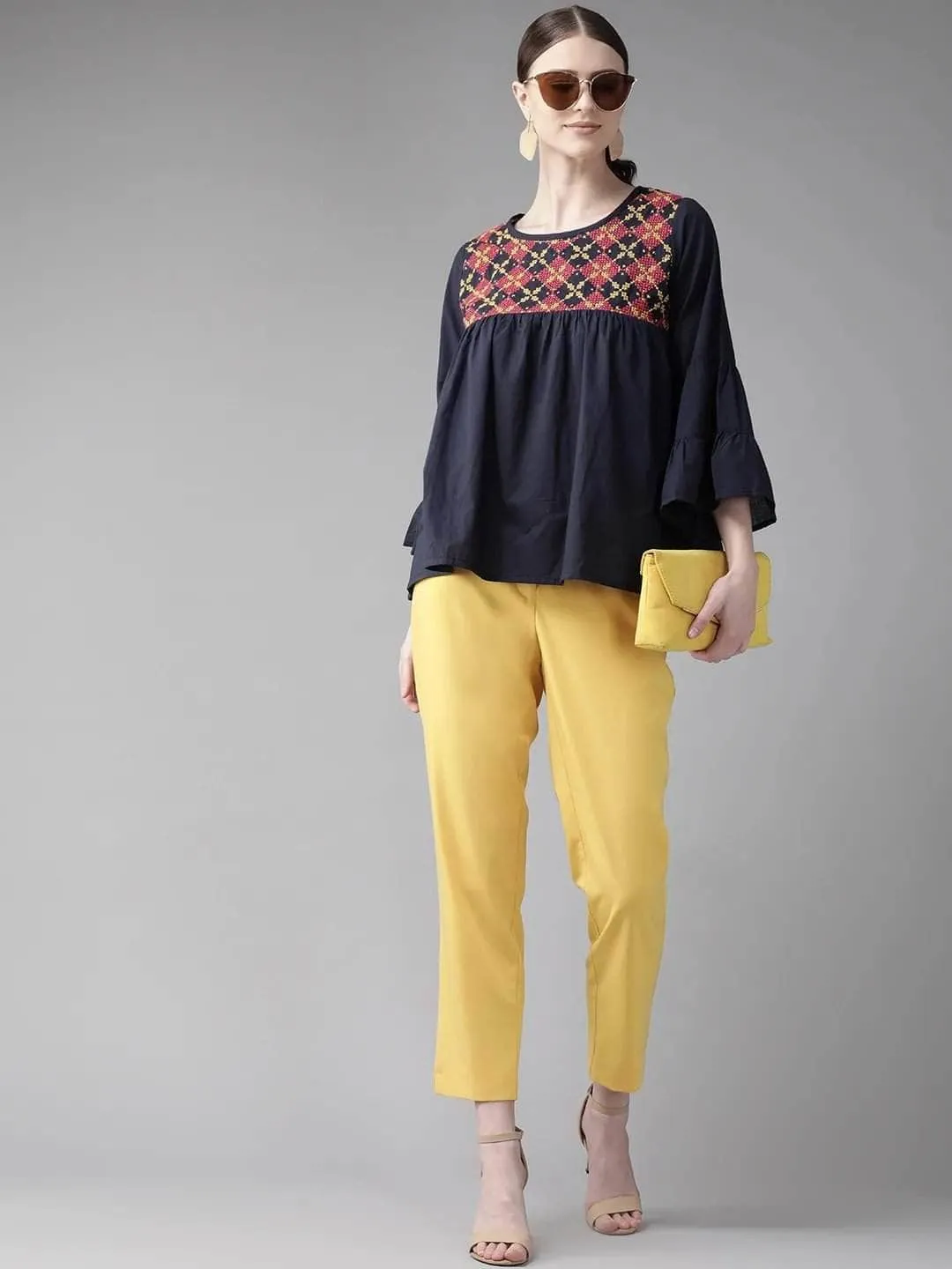 LT Fuse LTFUB22 Stitched Embroidered Top