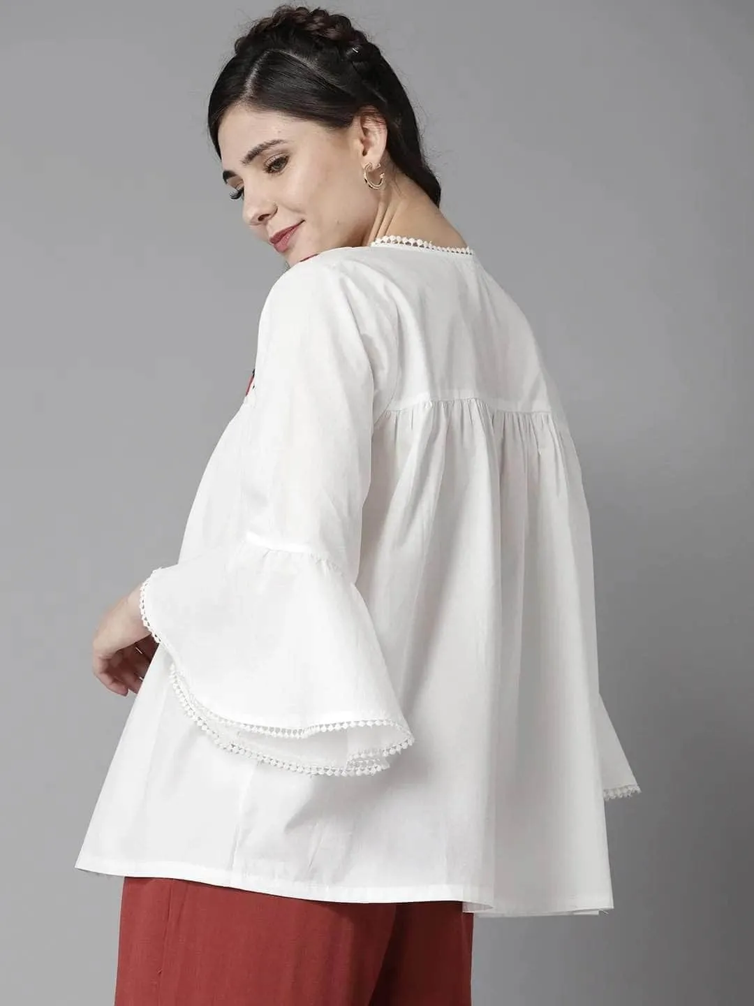 LT Fuse LTFUB23 Stitched Embroidered Top