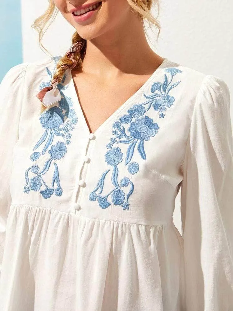 LT Fuse LTFUB41 Stitched Embroidered Top