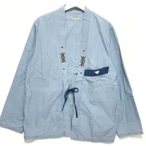 [M] Kapital Kakashi Beaded Indigo Shirt Jacket