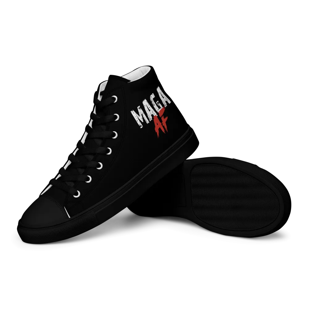 MAGA AF Men’s High Top Canvas Shoes