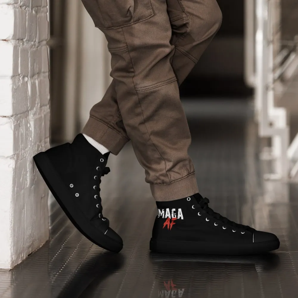 MAGA AF Men’s High Top Canvas Shoes