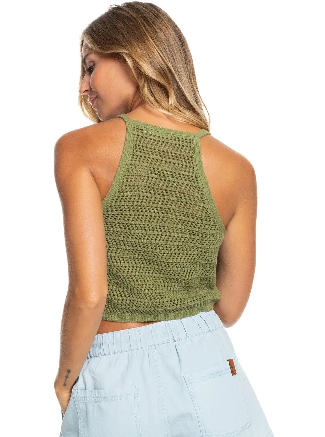 Malibu Crush Knitted Halter Top
