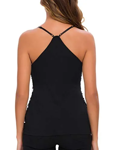 MANER Sequin Party Cami Top