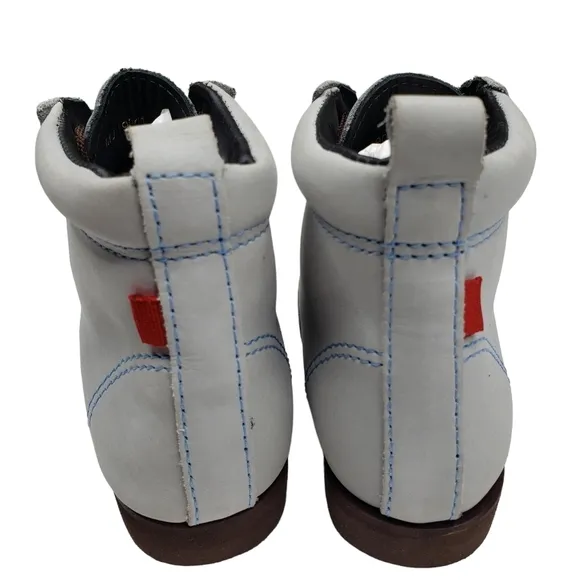 Marc Joseph | NIB Gramercy Light Grey Nubuck Leather High Top Bootie Boy's 10.5