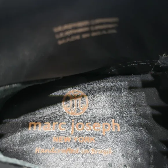 Marc Joseph | NIB Gramercy Light Grey Nubuck Leather High Top Bootie Boy's 10.5