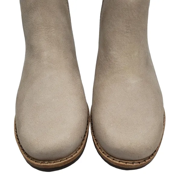 Marc Joseph | NIB Williamsburg Bootie Light Grey Nubuck Chic Leather Girl's 11.5
