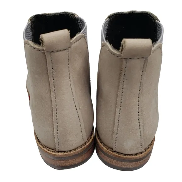 Marc Joseph | NIB Williamsburg Bootie Light Grey Nubuck Chic Leather Girl's 11.5