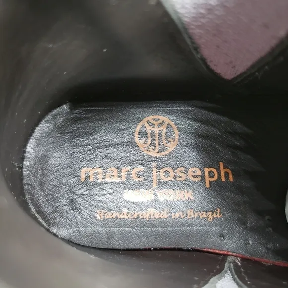 Marc Joseph | NIB Williamsburg Bootie Light Grey Nubuck Chic Leather Girl's 11.5