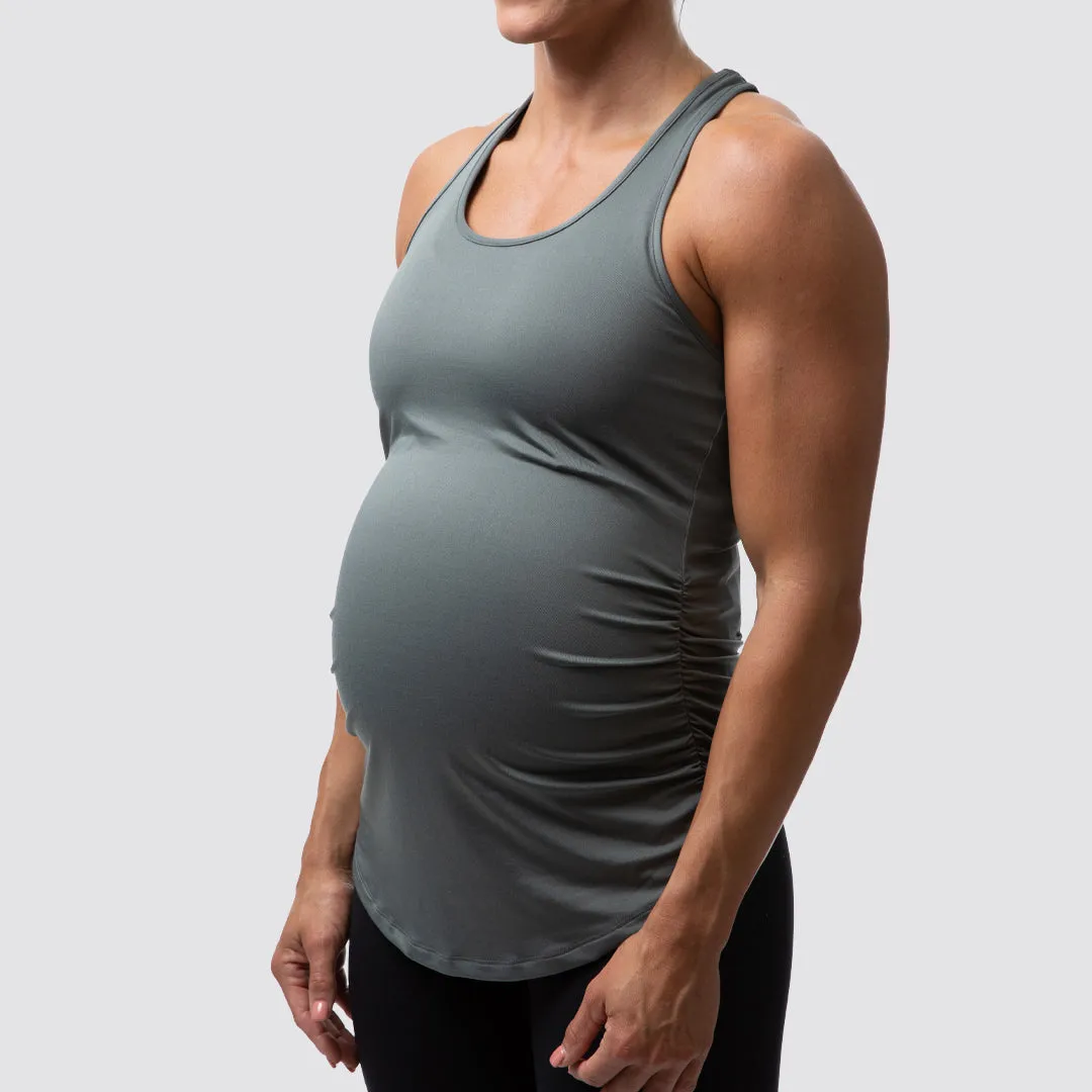 Maternity Staple Tank (Slate)