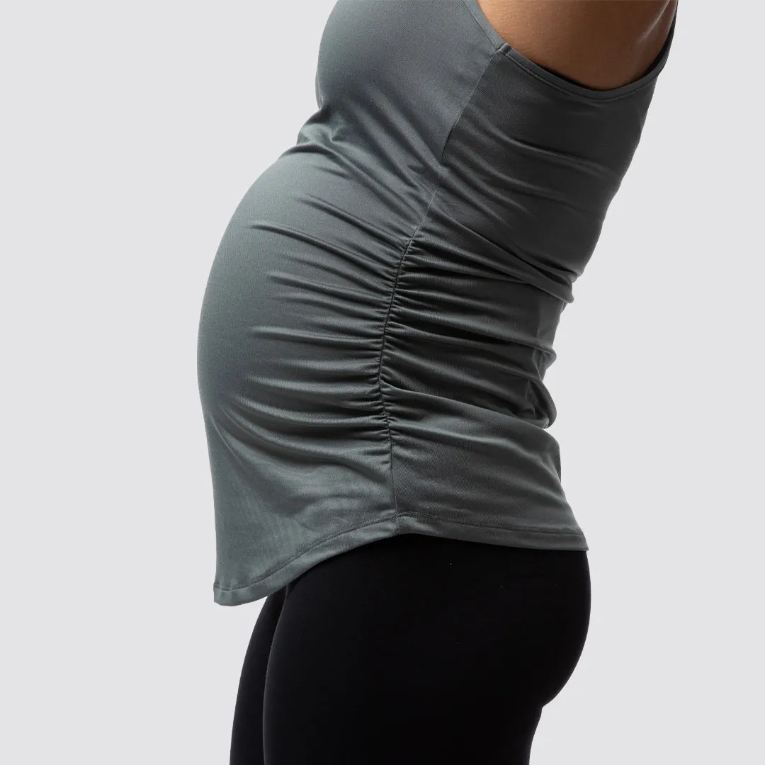 Maternity Staple Tank (Slate)