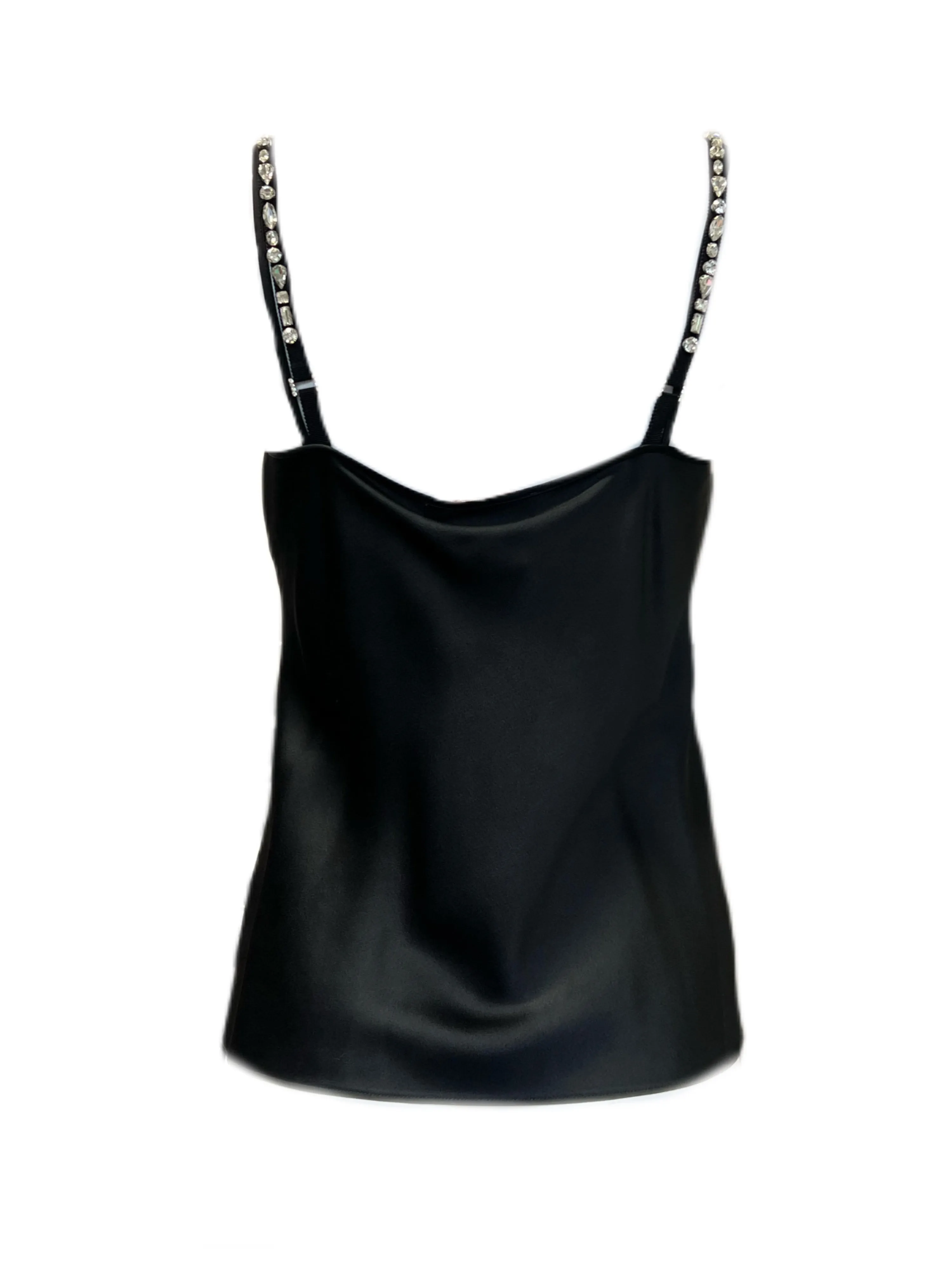 Max Mara Women's Black Bruna Tank Top Size 6 NWT