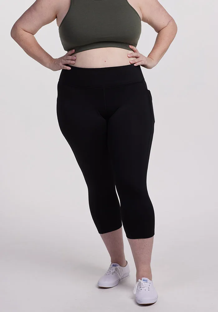 McKenna Capris -Black