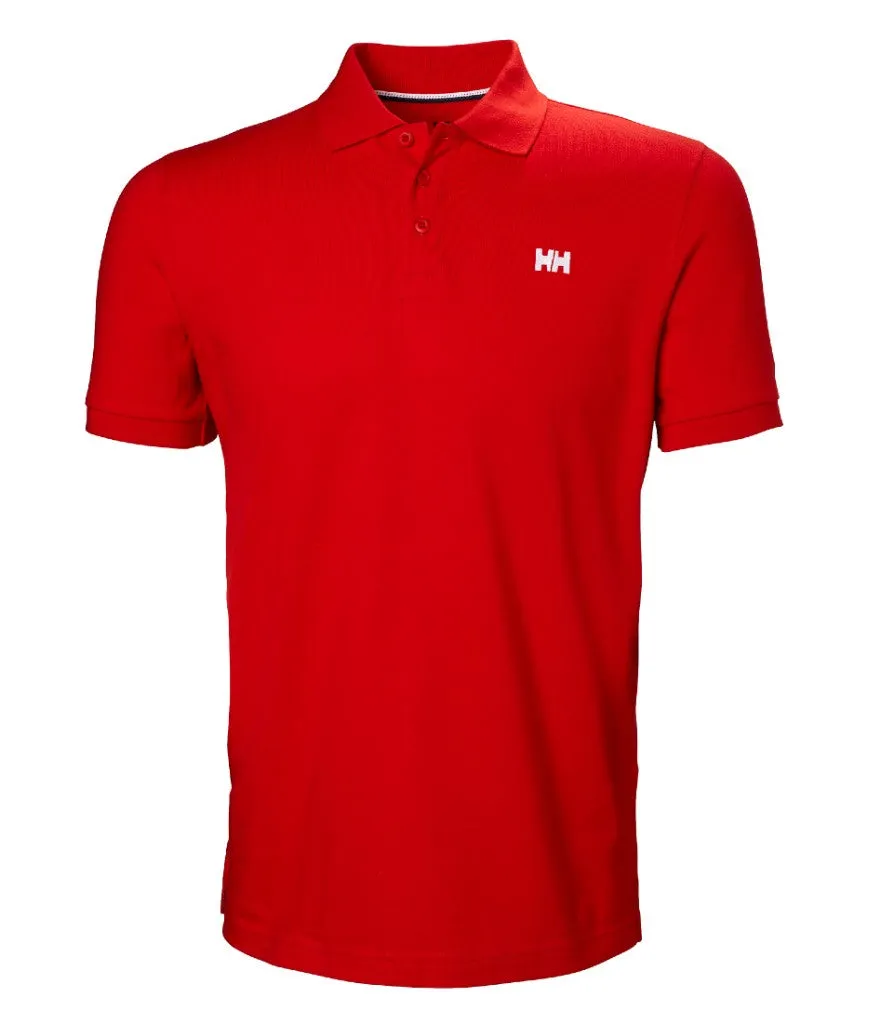 MEN'S TRANSAT POLO - ALERT RED