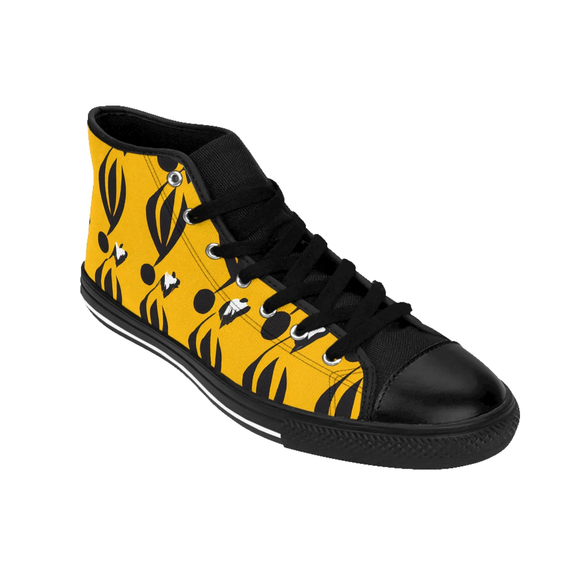 Metriqué Edmundo - Women's Classic HIgh-Top Sneakers