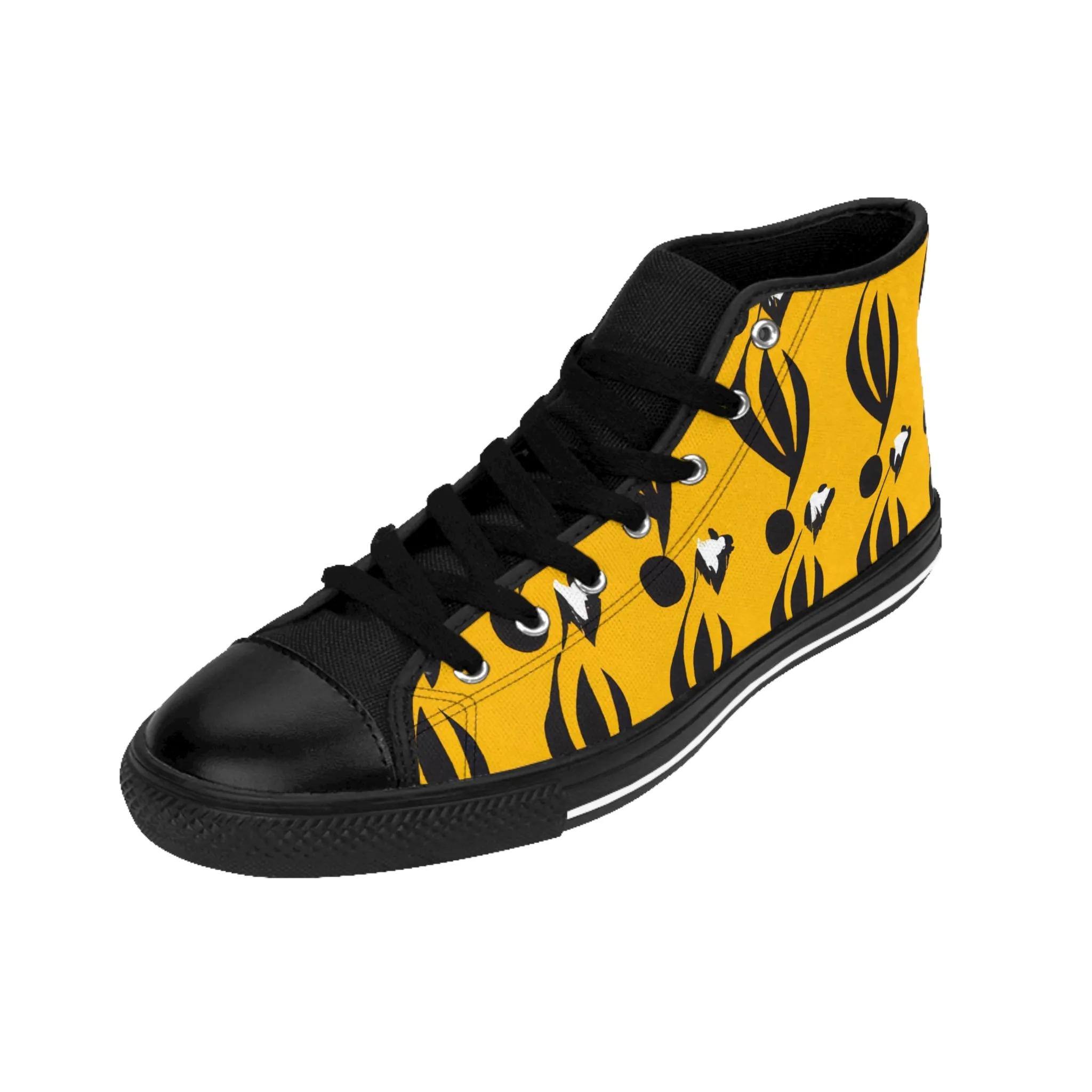 Metriqué Edmundo - Women's Classic HIgh-Top Sneakers