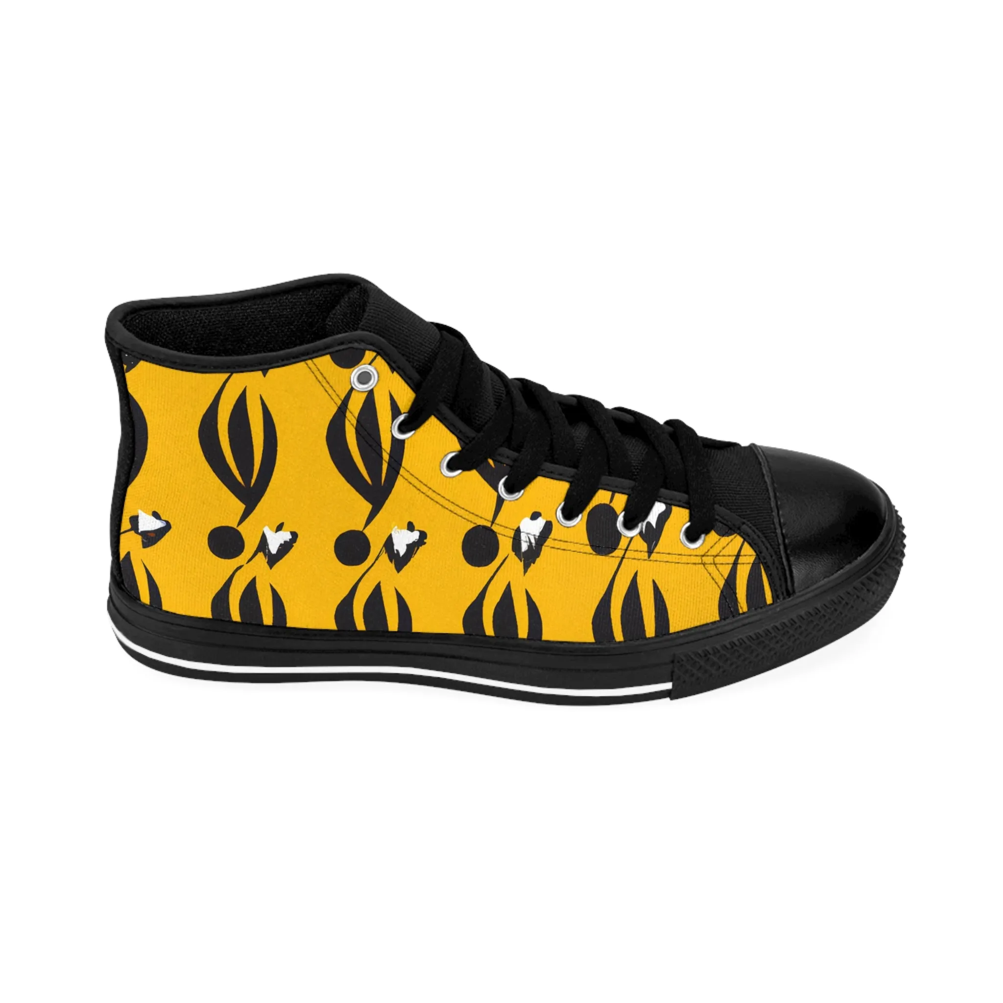 Metriqué Edmundo - Women's Classic HIgh-Top Sneakers