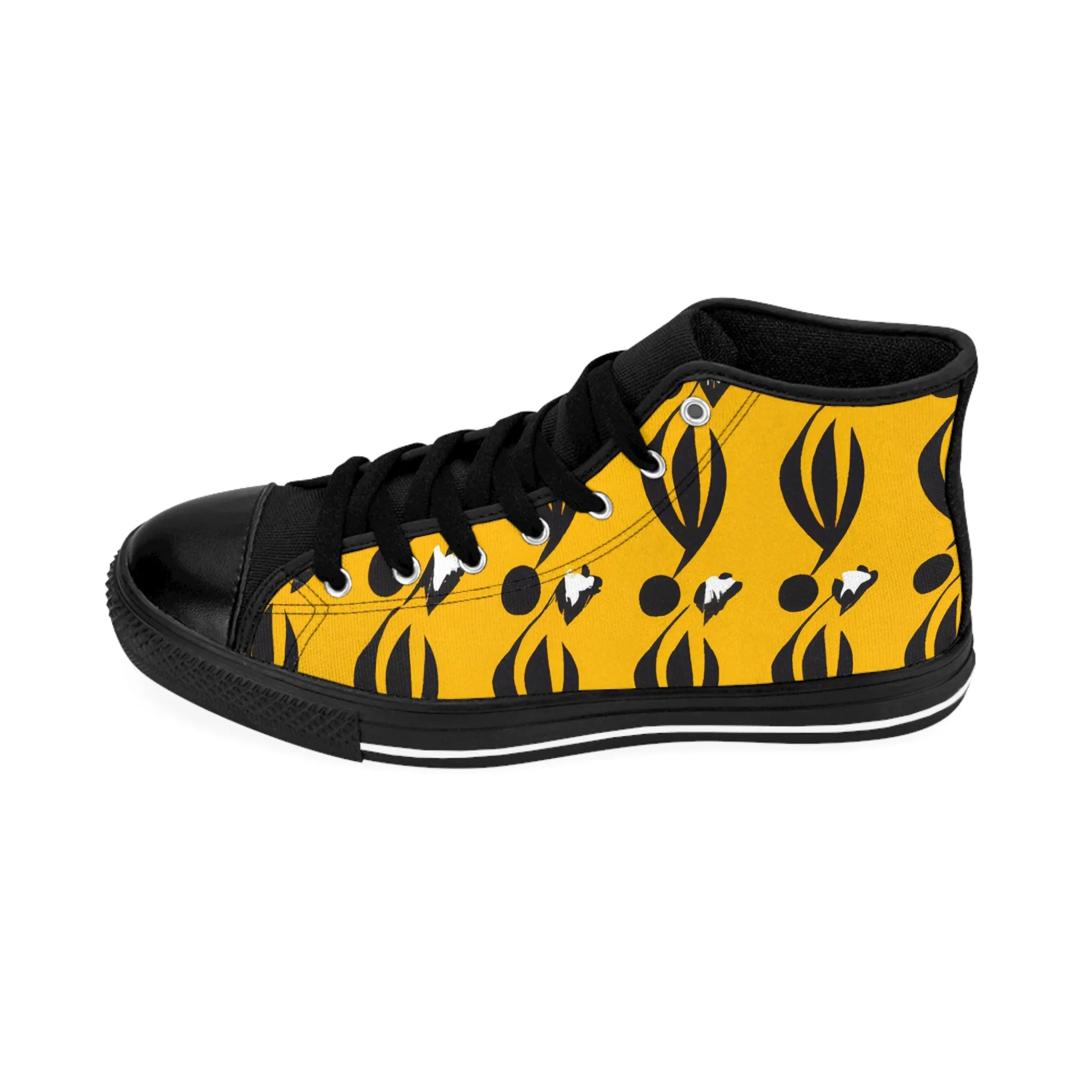 Metriqué Edmundo - Women's Classic HIgh-Top Sneakers