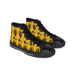 Metriqué Edmundo - Women's Classic HIgh-Top Sneakers