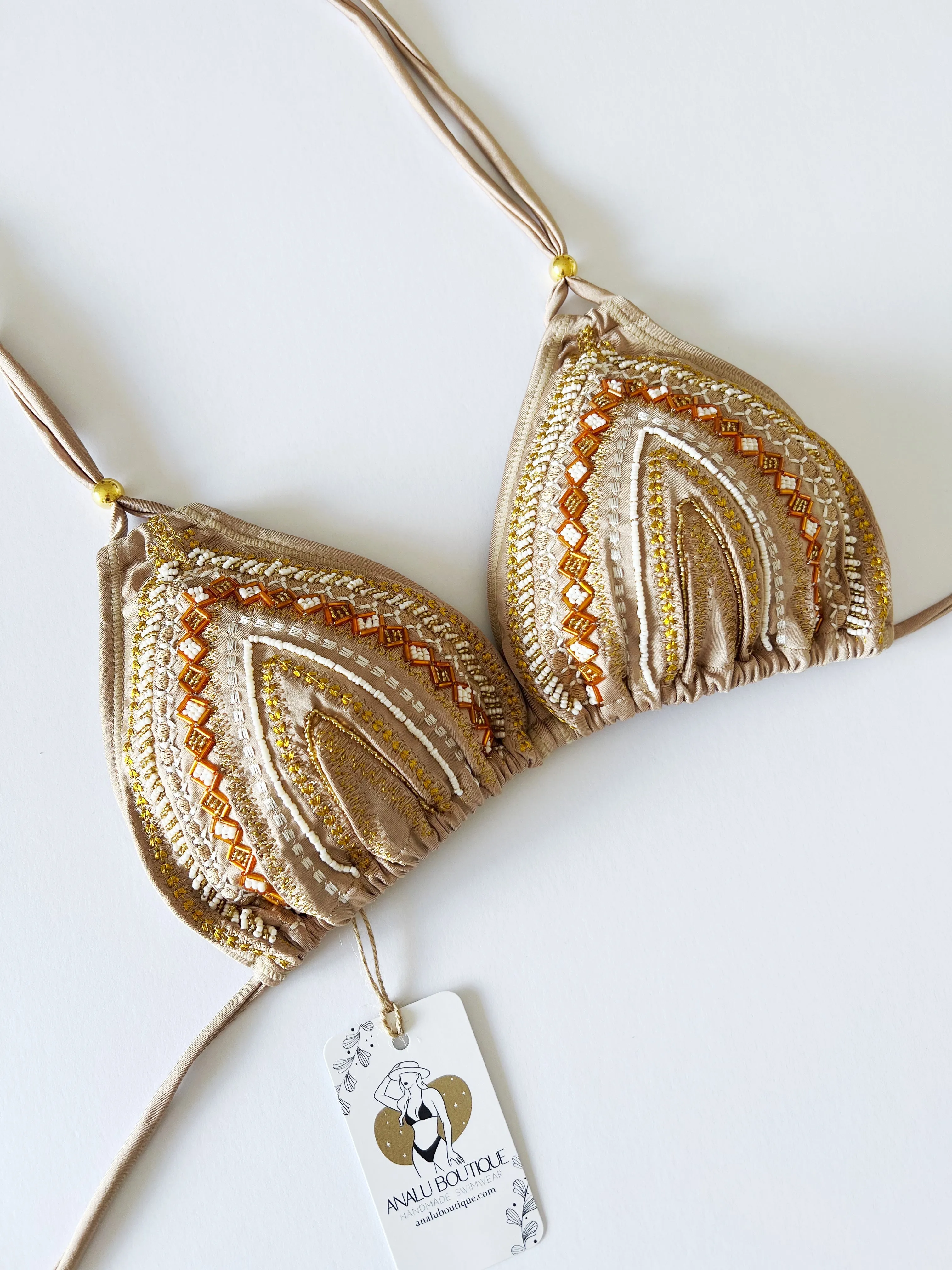 Mix & Match Beaded Colombian Bikini Tops