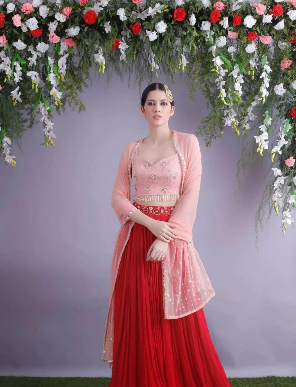 Modern Bride Wedding Lehenga