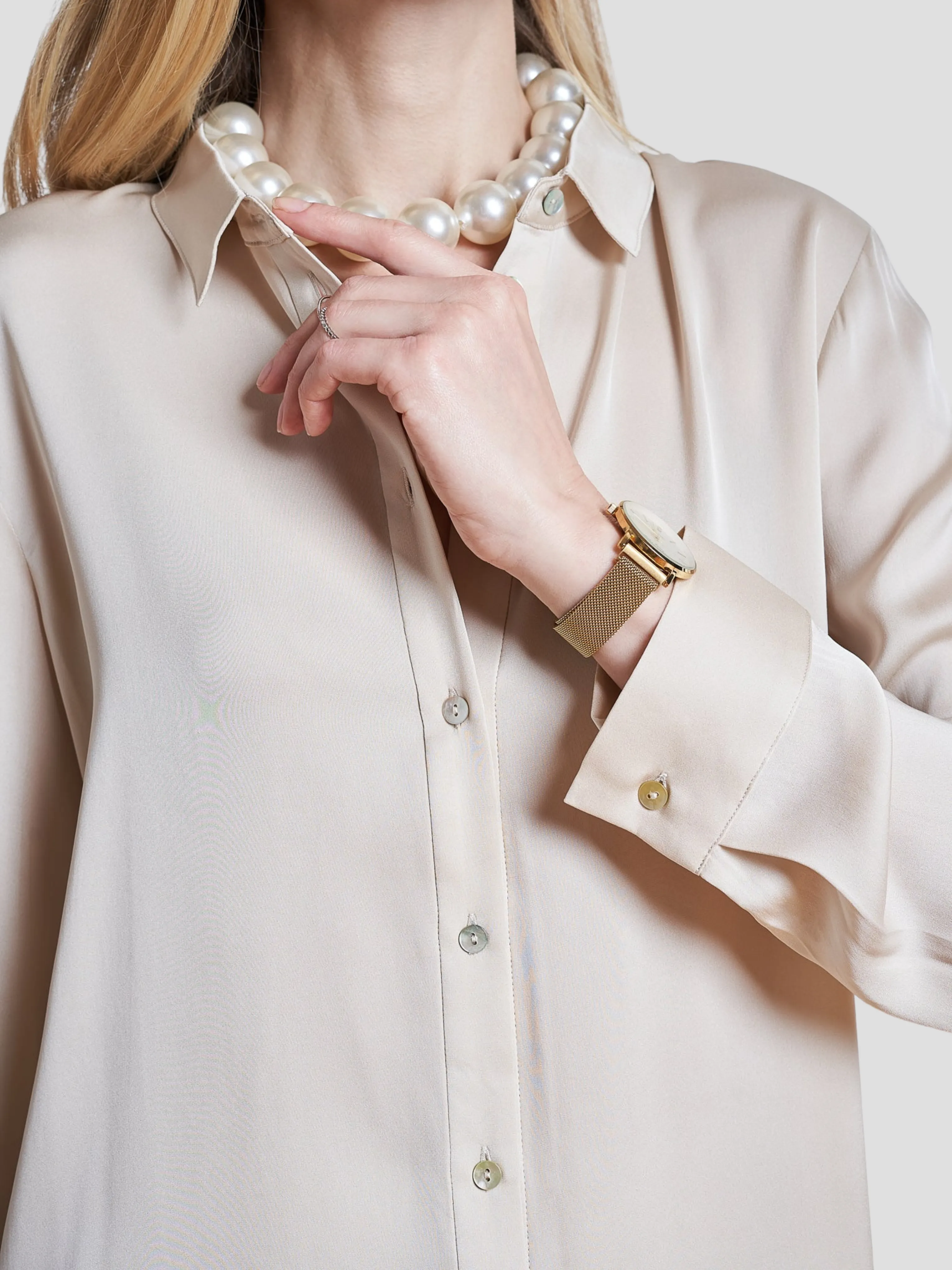 Monte Carlo Shirt in Cream