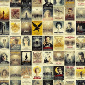 movie posters on canvas