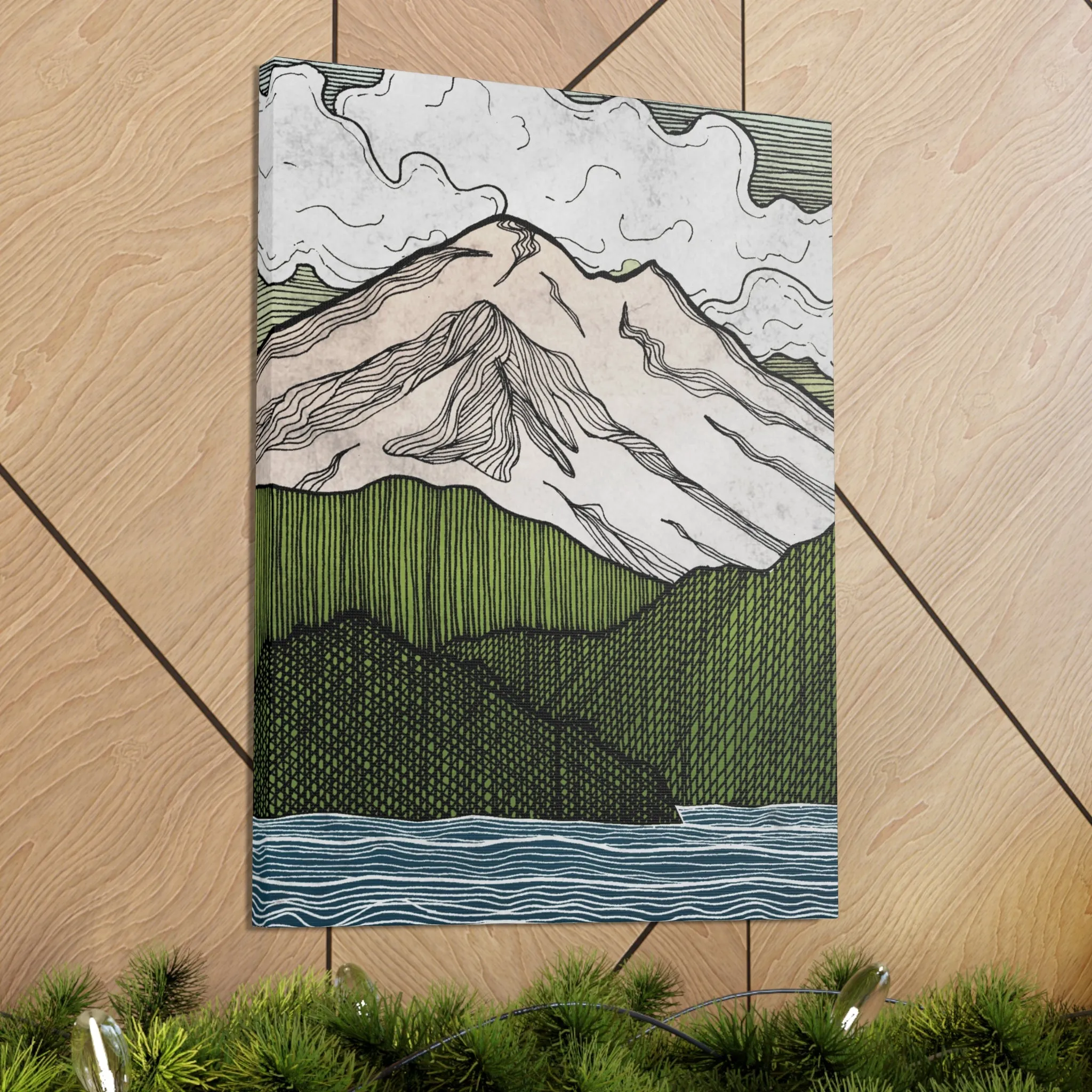 Mt Baker Canvas Print