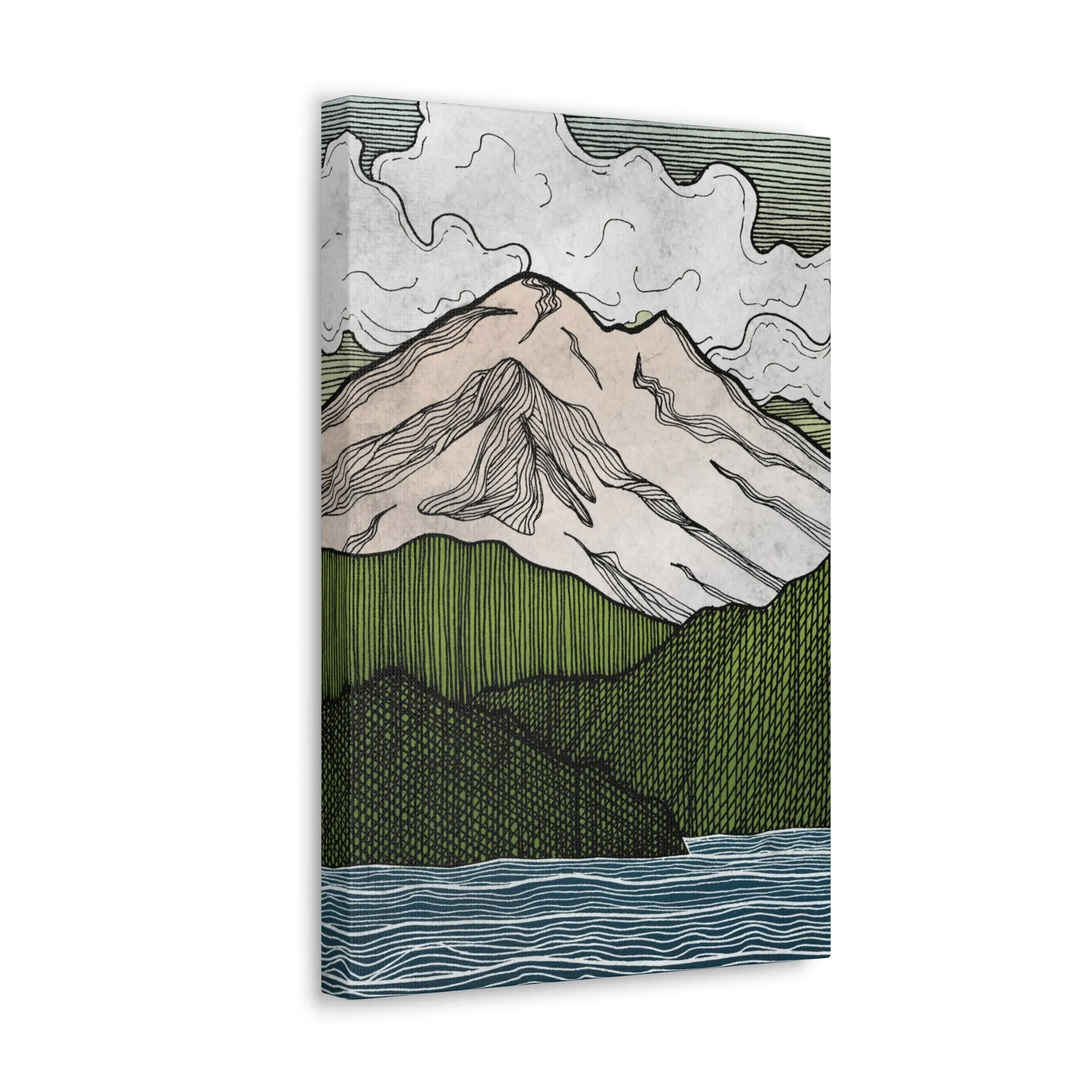Mt Baker Canvas Print
