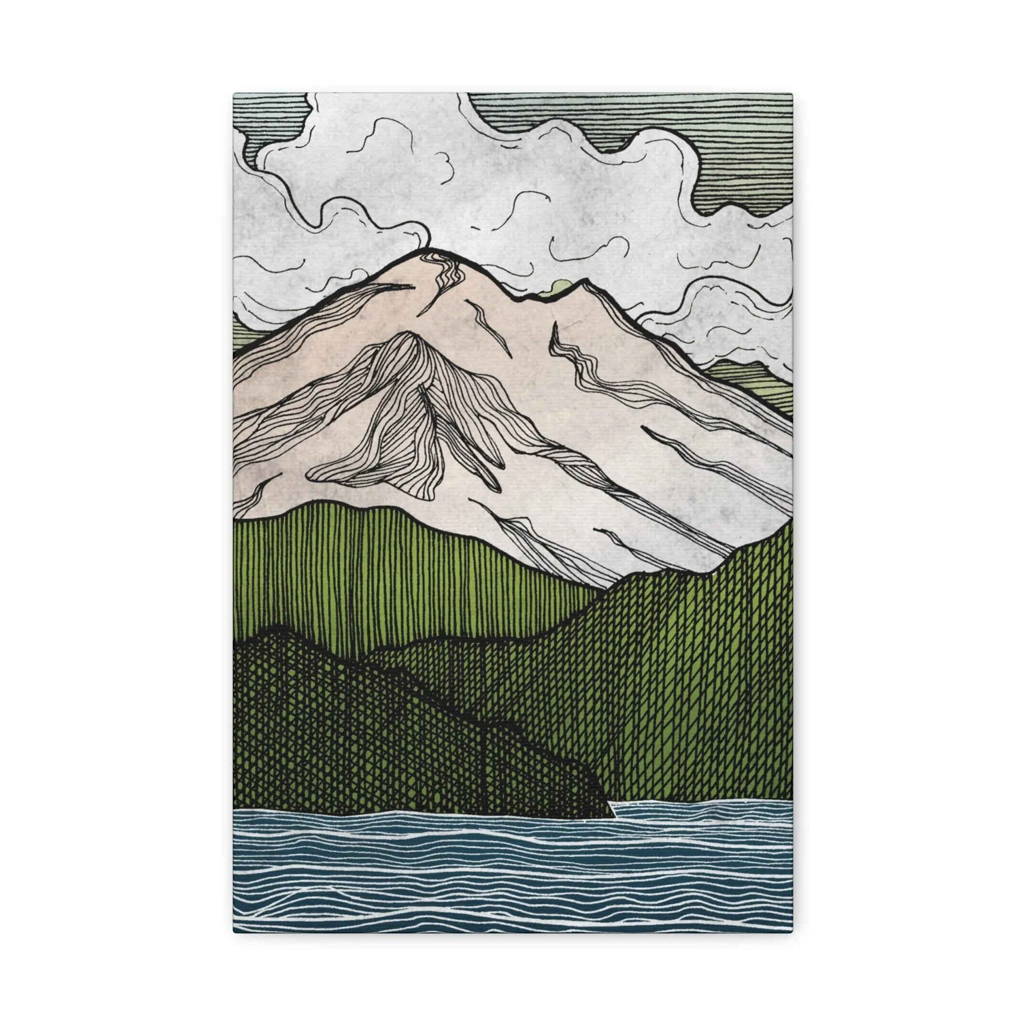 Mt Baker Canvas Print