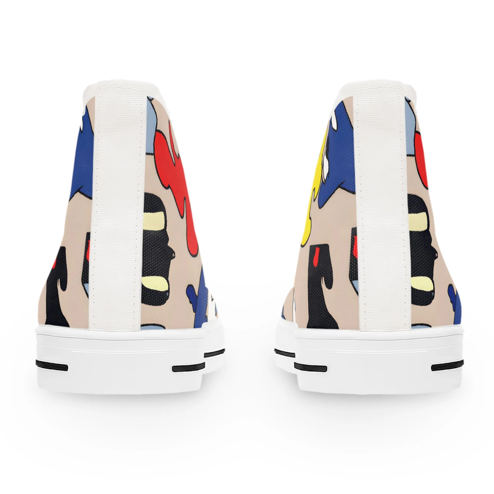 Munie Roscoe - Women's High-Top Sneakers