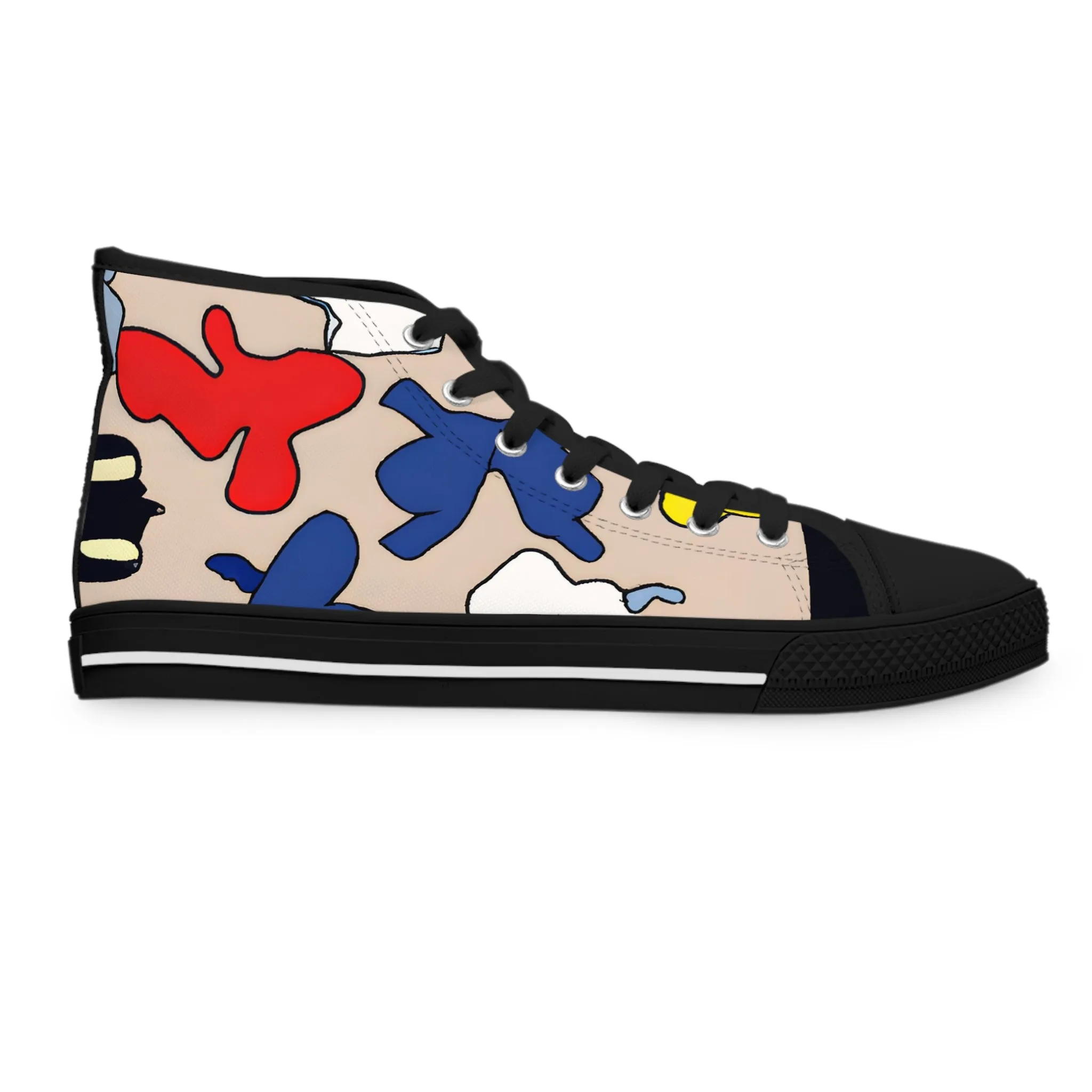 Munie Roscoe - Women's High-Top Sneakers