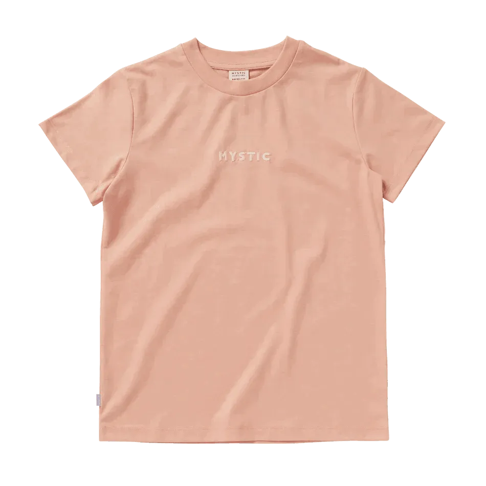 Mystic Brand Tee Flamingo Coral