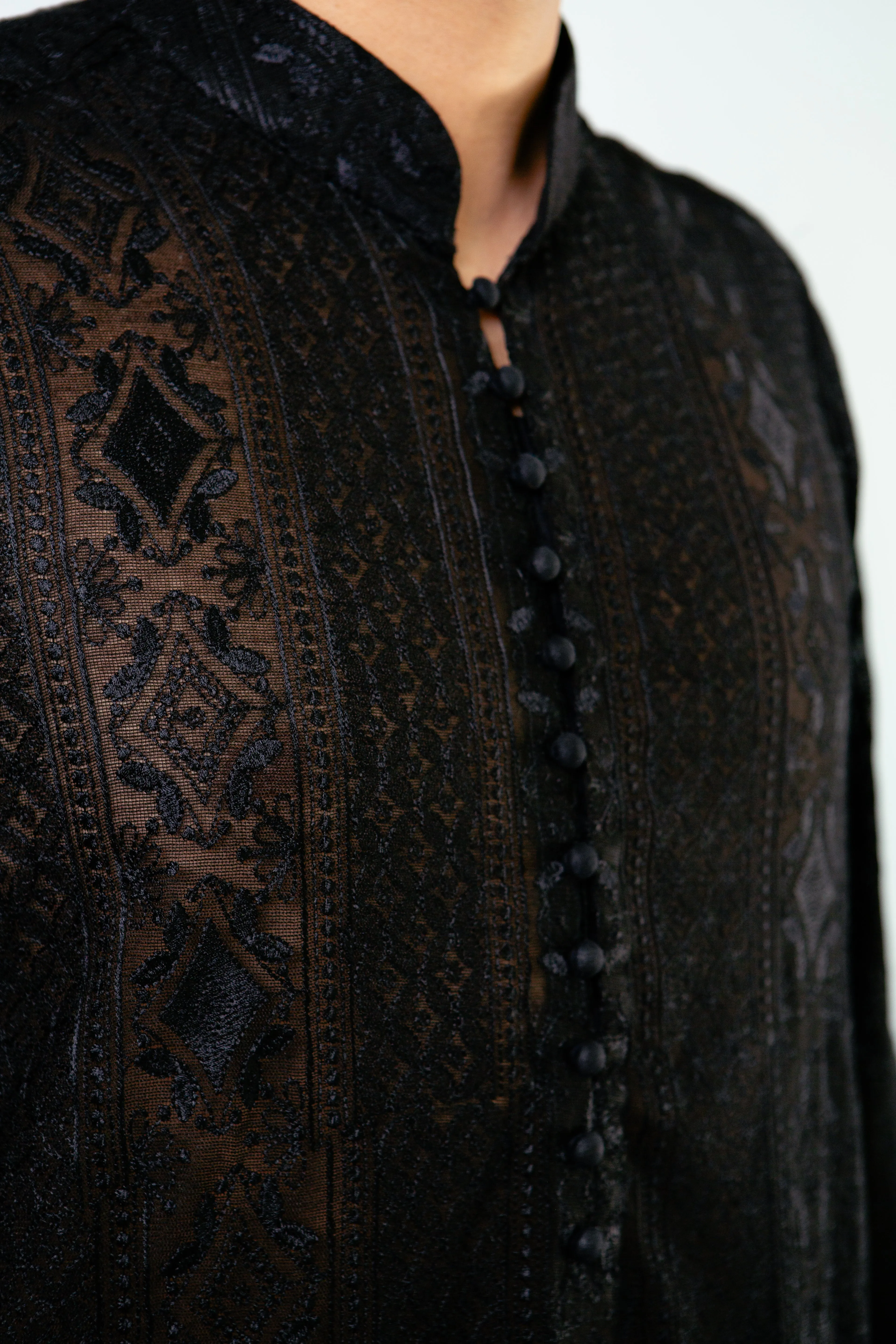 NOIR REGAL KURTA