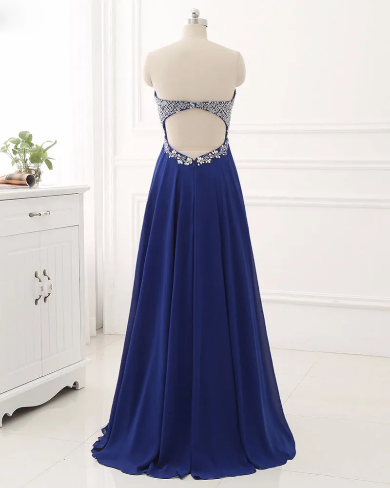 Off the Shoulder Sequins Prom Dress