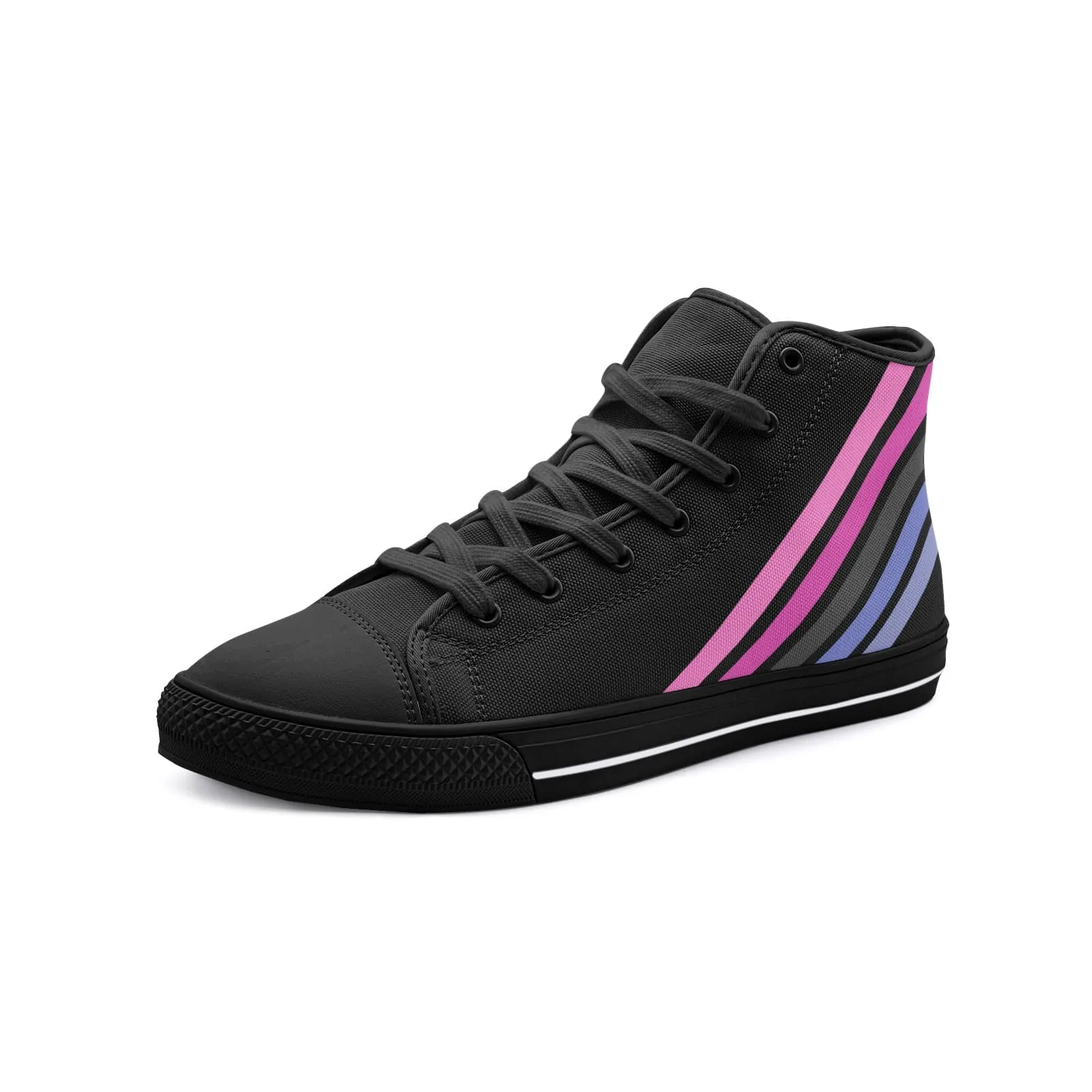 Omnisexual high top sneakers