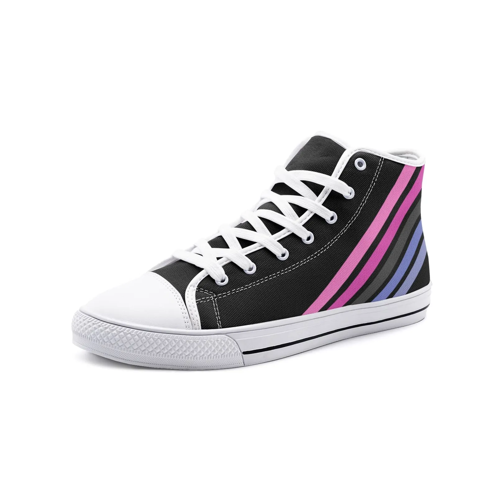 Omnisexual high top sneakers
