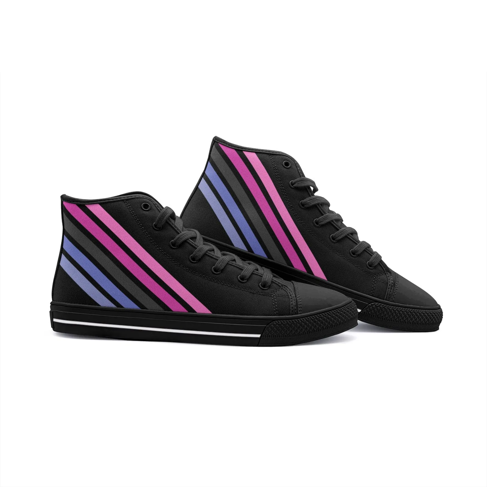 Omnisexual high top sneakers