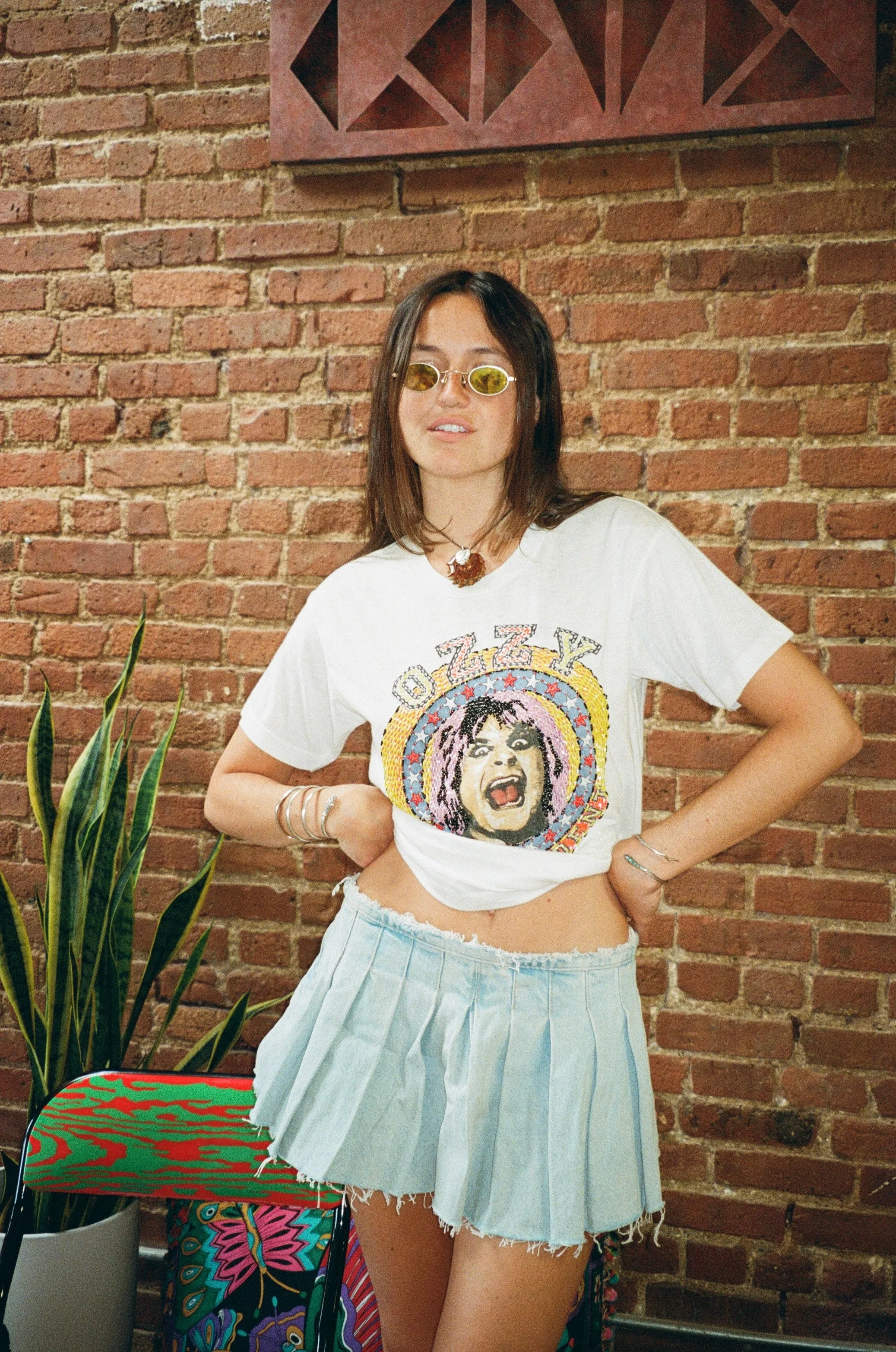 Ozzy Osbourne Beaded Top