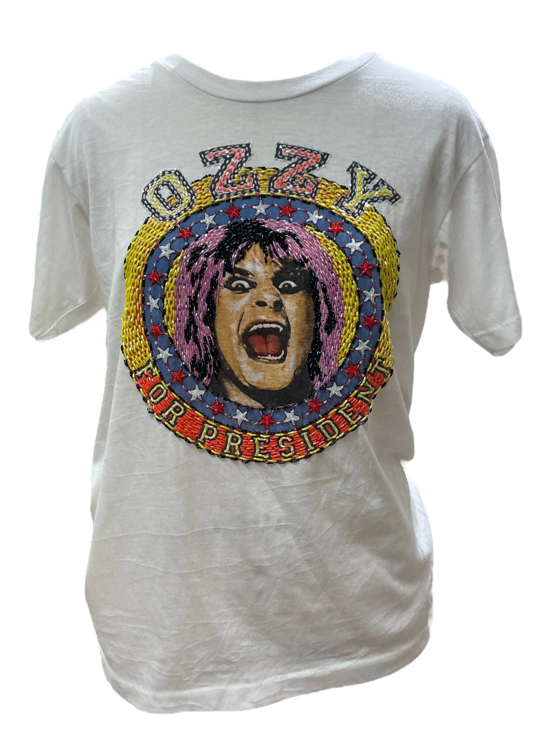 Ozzy Osbourne Beaded Top