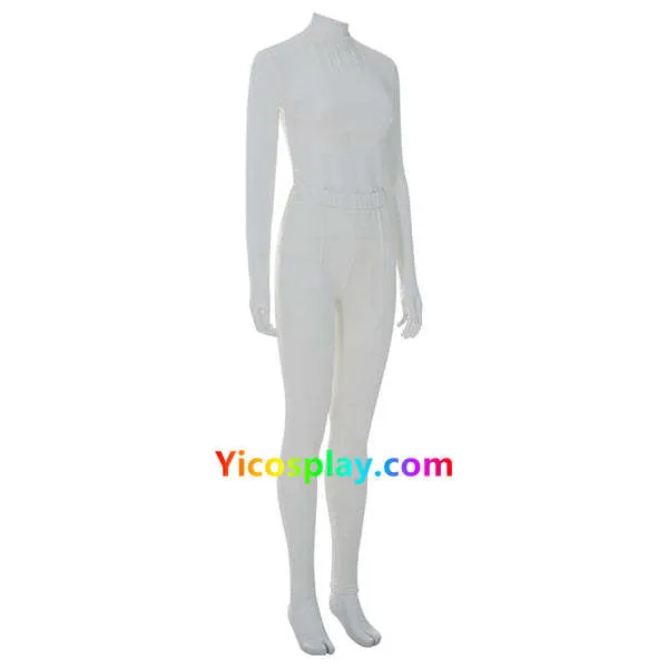 Padme Costume Amidala Clone Wars White Battle Outfit for Adults