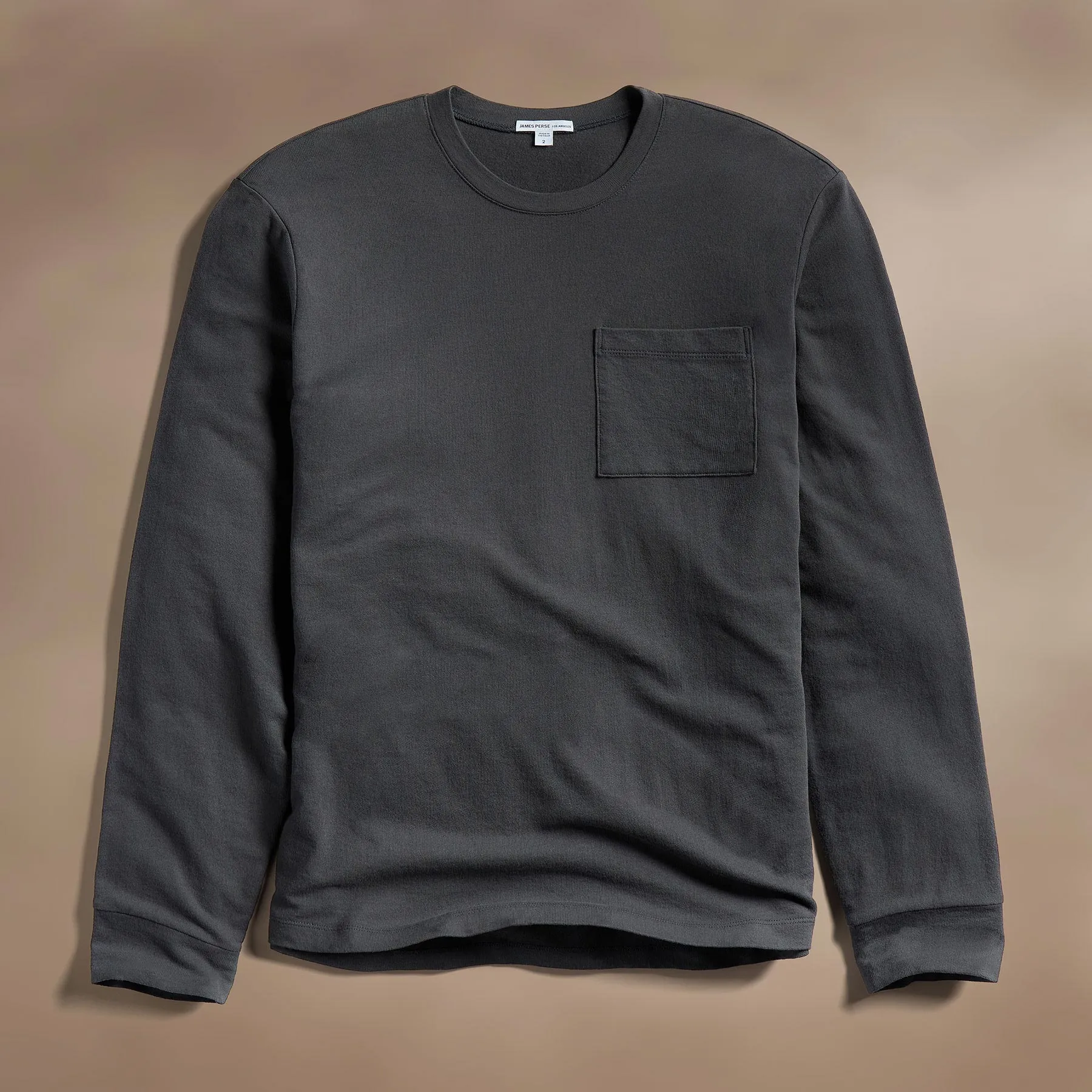 Palm Tree Embroidered Sweatshirt - Magma/Black