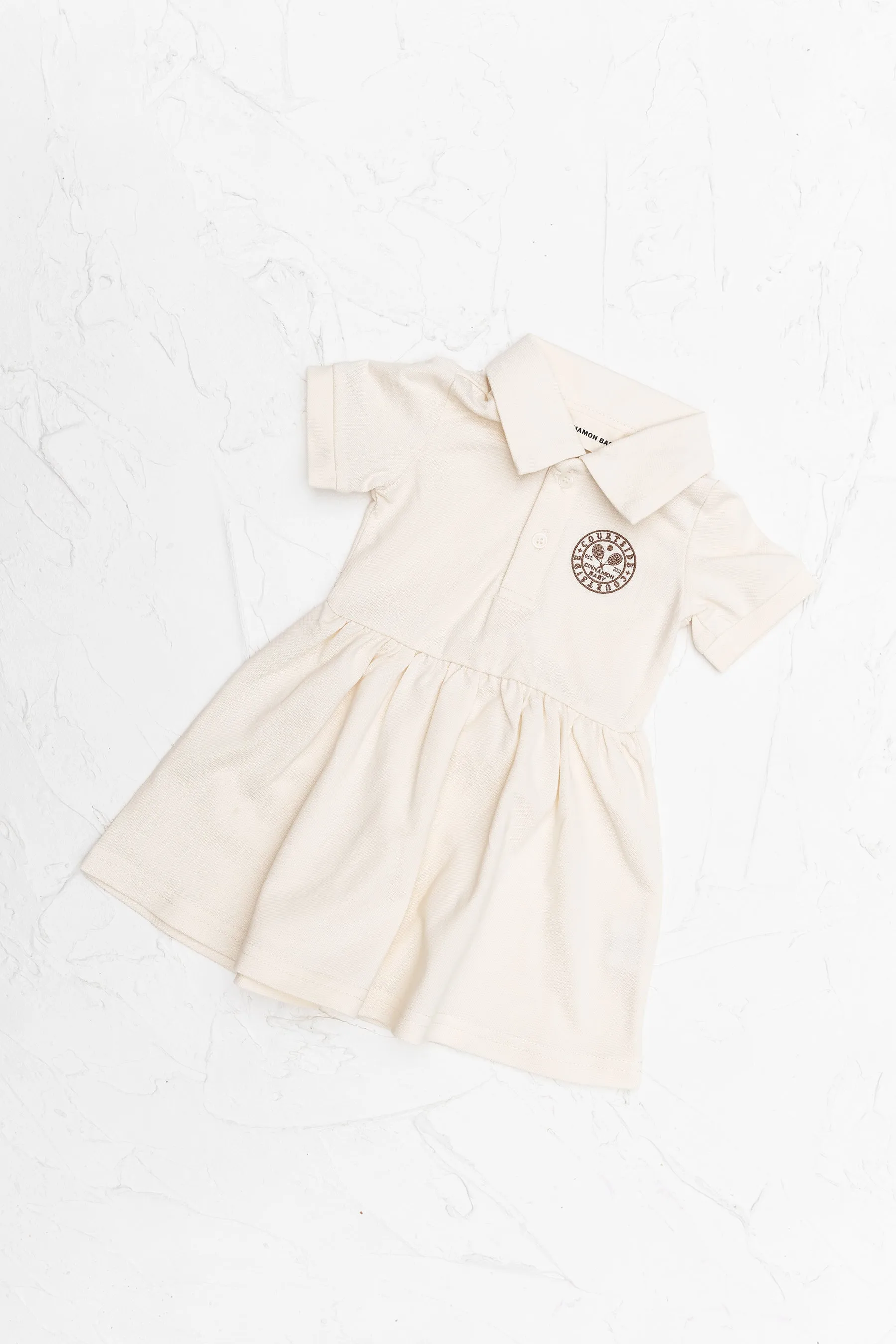 Polo Dress - Cream