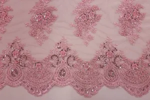 Princess Beaded Lace Blush