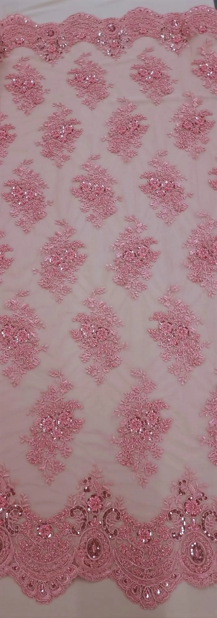 Princess Beaded Lace Blush