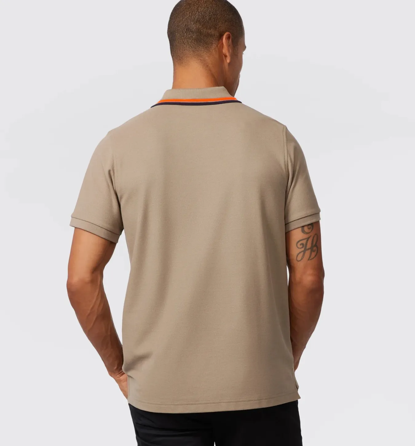 Psycho Bunny Plano Pique Polo - Antique Taupe